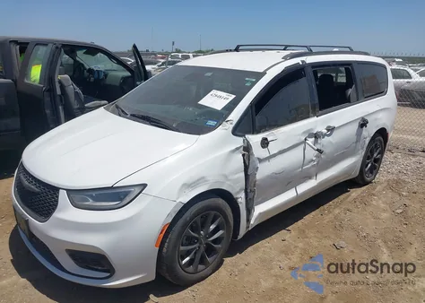 2021 Chrysler Pacifica Touring z USA, uszkodzony, nr VIN 2C4RC1FG8MR510150
